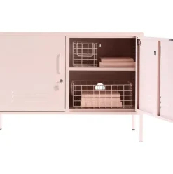 Aparador De Metal Con Puertas Mustard