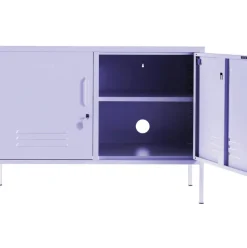 Aparador De Metal Con Puertas Mustard