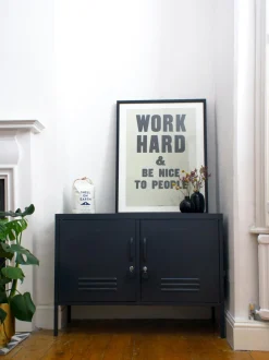 Aparador De Metal Mustard