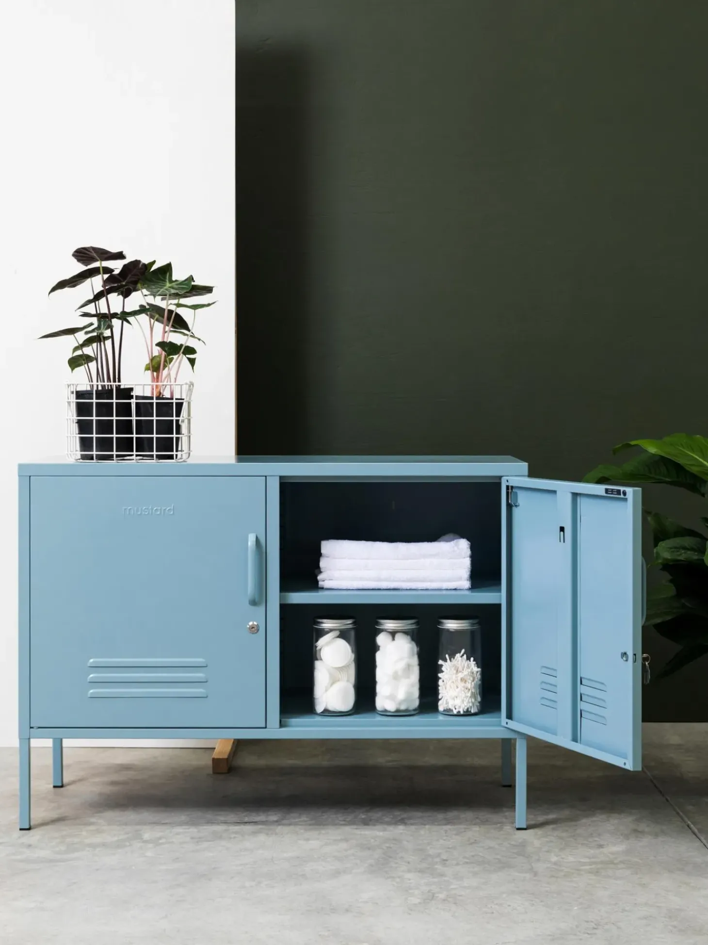 Aparador De Metal Mustard