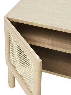 Aparador De Roble Con Tejido Vienes Jolie