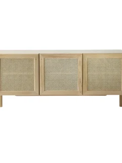 Aparador De Roble Con Tejido Vienes Jolie