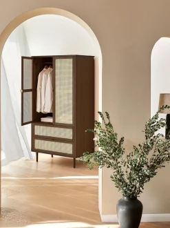 Armario Aries, 2 Puertas Y Cajones