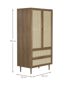 Armario Aries, 2 Puertas Y Cajones