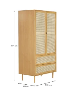 Armario Aries, 2 Puertas Y Cajones