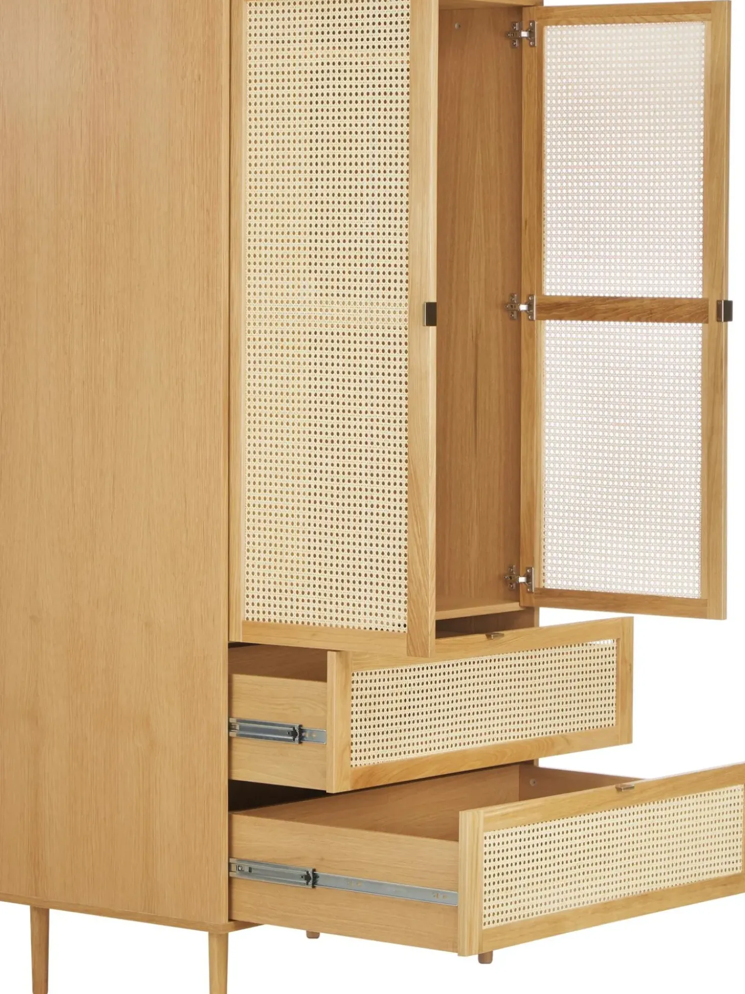 Armario Aries, 2 Puertas Y Cajones