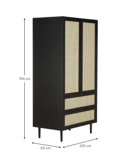 Armario Aries, 2 Puertas Y Cajones