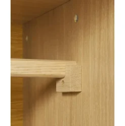 Armario En Roble Cassy, 2 Puertas