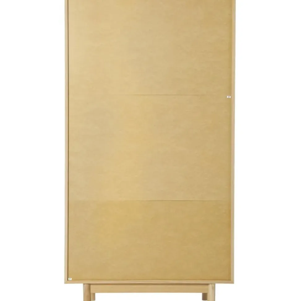 Armario En Roble Cassy, 2 Puertas