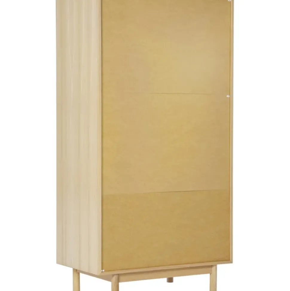 Armario En Roble Cassy, 2 Puertas