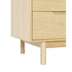 Armario En Roble Cassy, 2 Puertas