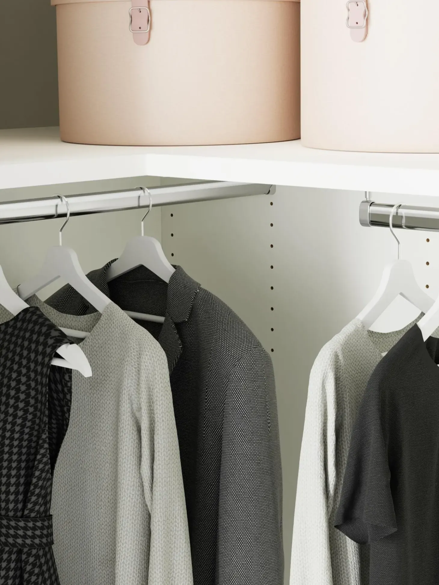 Armario Esquinero Modular Simone, 2 Puertas (115 Cm), Diferentes Variantes