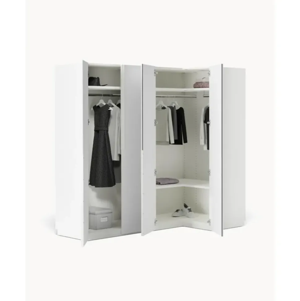 Armario Esquinero Modular Leon, 4 Puertas (215 Cm), Diferentes Variantes