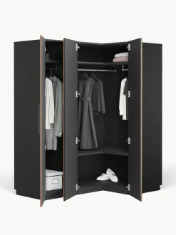 Armario Esquinero Modular Simone, 3 Puertas (165 Cm), Diferentes Variantes