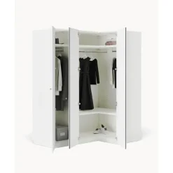 Armario Esquinero Modular Charlotte, 3 Puertas (165 Cm), Diferentes Variantes