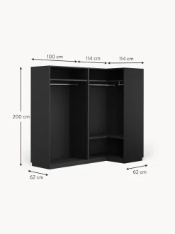 Armario Esquinero Modular Simone, 4 Puertas (215 Cm), Diferentes Variantes