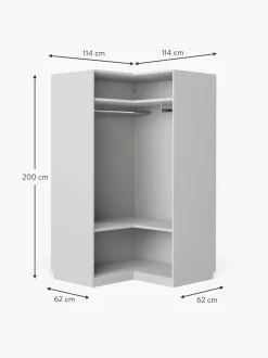 Armario Esquinero Modular Charlotte, 2 Puertas (115 Cm), Diferentes Variantes