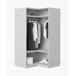 Armario Esquinero Modular Leon, 2 Puertas (115 Cm), Diferentes Variantes