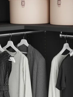 Armario Esquinero Modular Leon, 4 Puertas (215 Cm), Diferentes Variantes