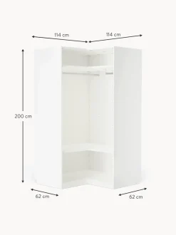 Armario Esquinero Modular Leon, 2 Puertas (115 Cm), Diferentes Variantes