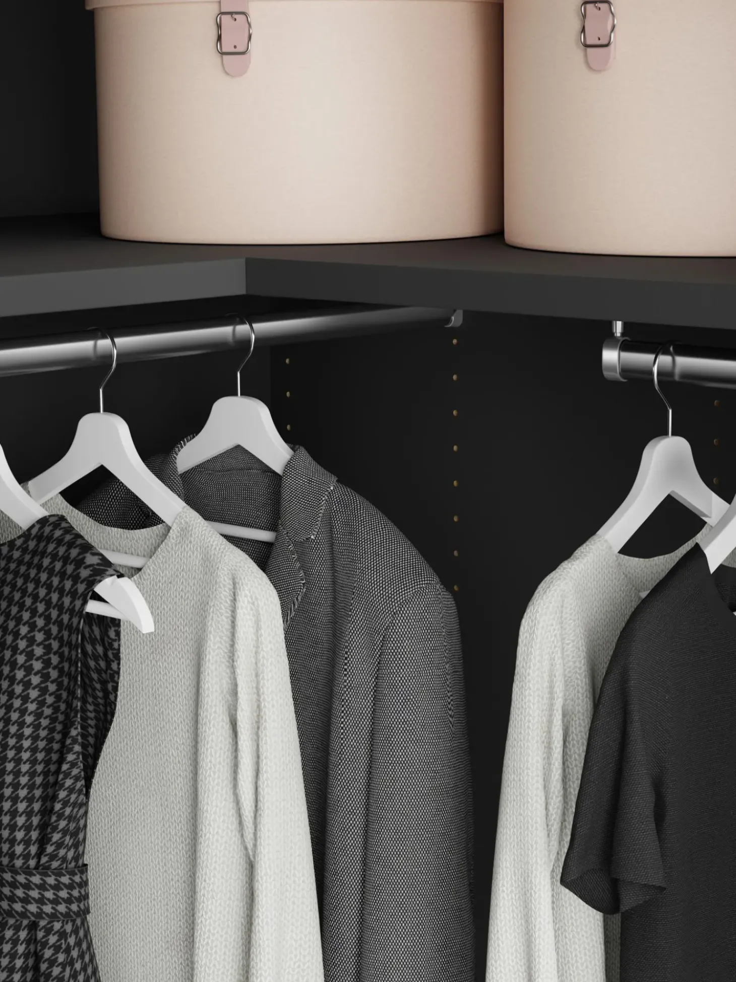 Armario Esquinero Modular Simone, 2 Puertas (115 Cm), Diferentes Variantes