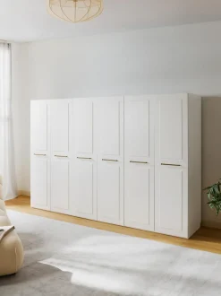 Armario Modular Charlotte, 6 Puertas (300 Cm), Diferentes Variantes