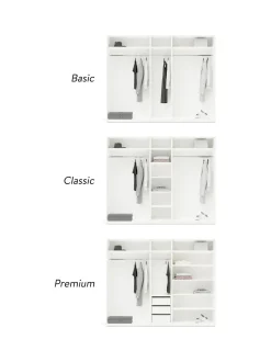 Armario Modular Charlotte, 5 Puertas (250 Cm), Diferentes Variantes