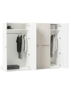 Armario Modular Charlotte, 5 Puertas (250 Cm), Diferentes Variantes