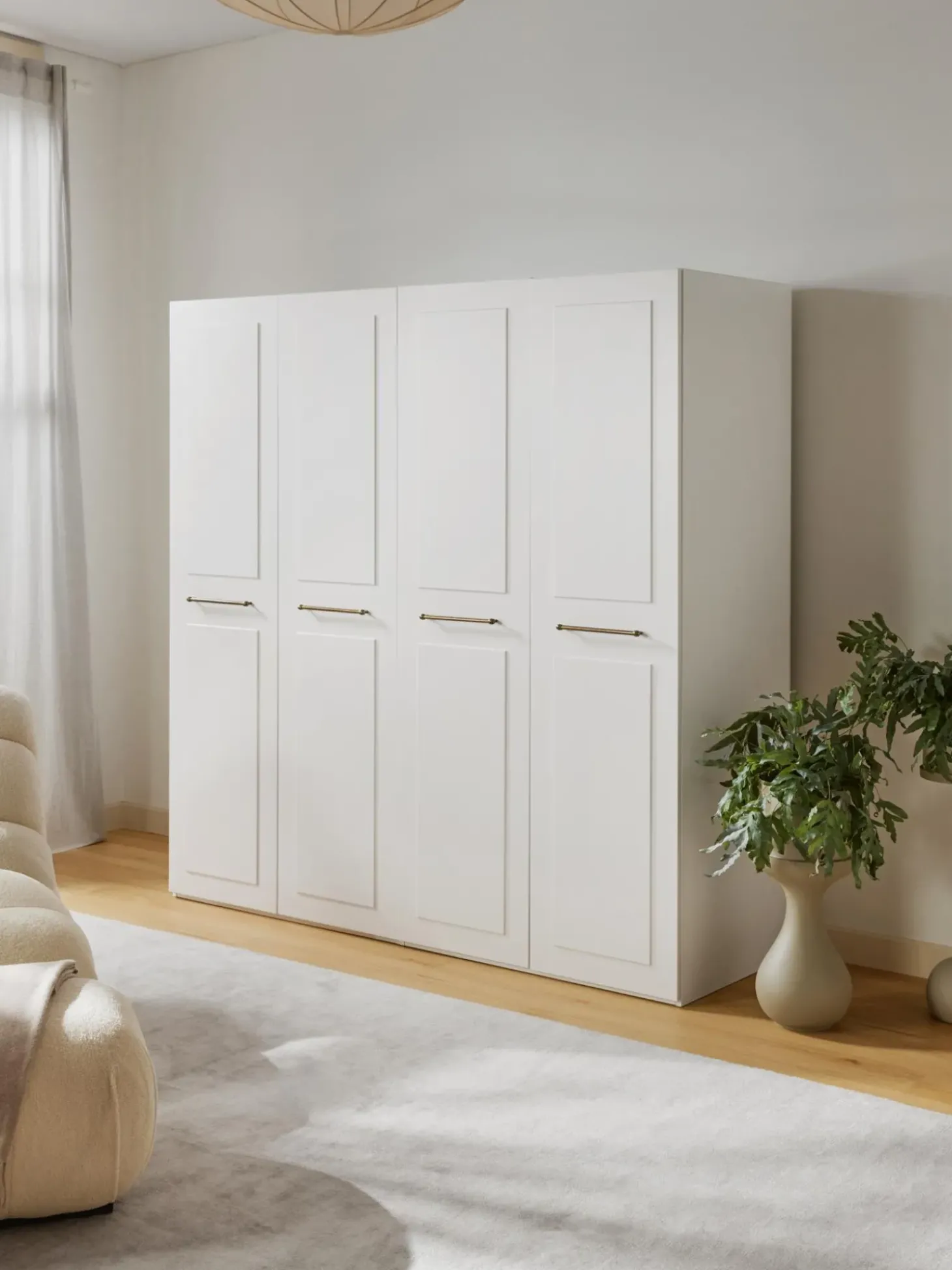 Armario Modular Charlotte, 4 Puertas (200 Cm), Diferentes Variantes