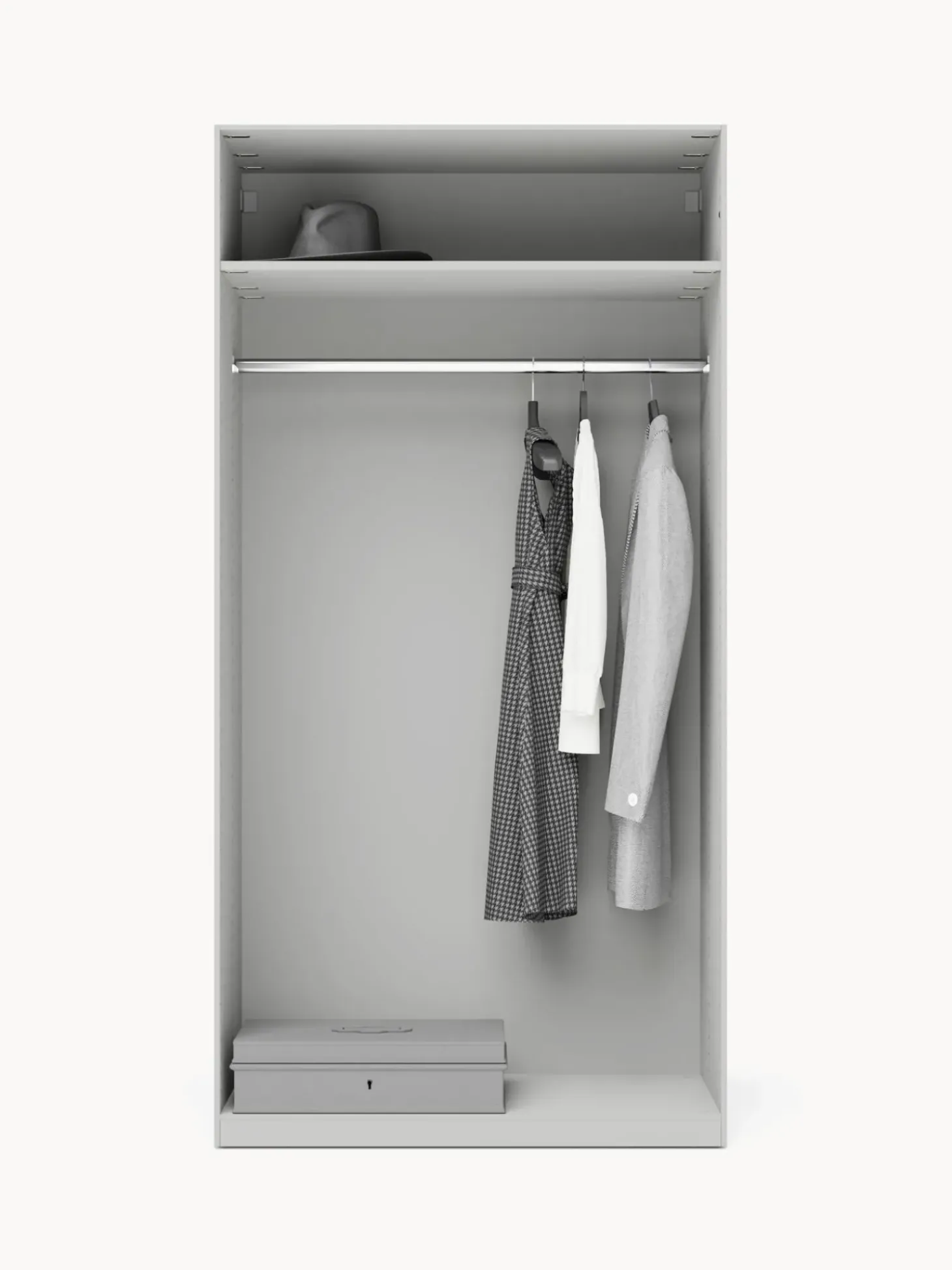 Armario Modular Charlotte, 2 Puertas (100 Cm), Diferentes Variantes