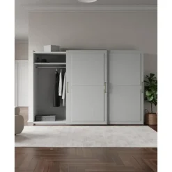 Armario Modular Charlotte, 3 Puertas Correderas (300 Cm), Diferentes Variantes