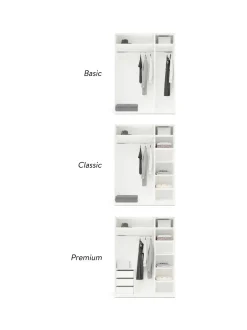 Armario Modular Charlotte, 3 Puertas (150 Cm), Diferentes Variantes
