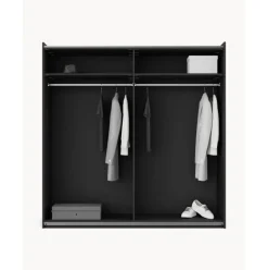 Armario Modular Leon, 2 Puertas Correderas (200 Cm), Diferentes Variantes