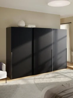 Armario Modular Leon, 3 Puertas Correderas (300 Cm), Diferentes Variantes