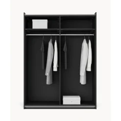 Armario Modular Leon, 2 Puertas Correderas (150 Cm), Diferentes Variantes