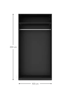 Armario Modular Leon, 2 Puertas (100 Cm), Diferentes Variantes