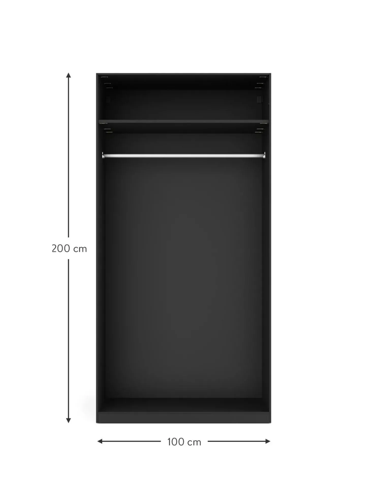 Armario Modular Leon, 2 Puertas (100 Cm), Diferentes Variantes