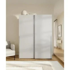 Armario Modular Leon, 2 Puertas Correderas (150 Cm), Diferentes Variantes