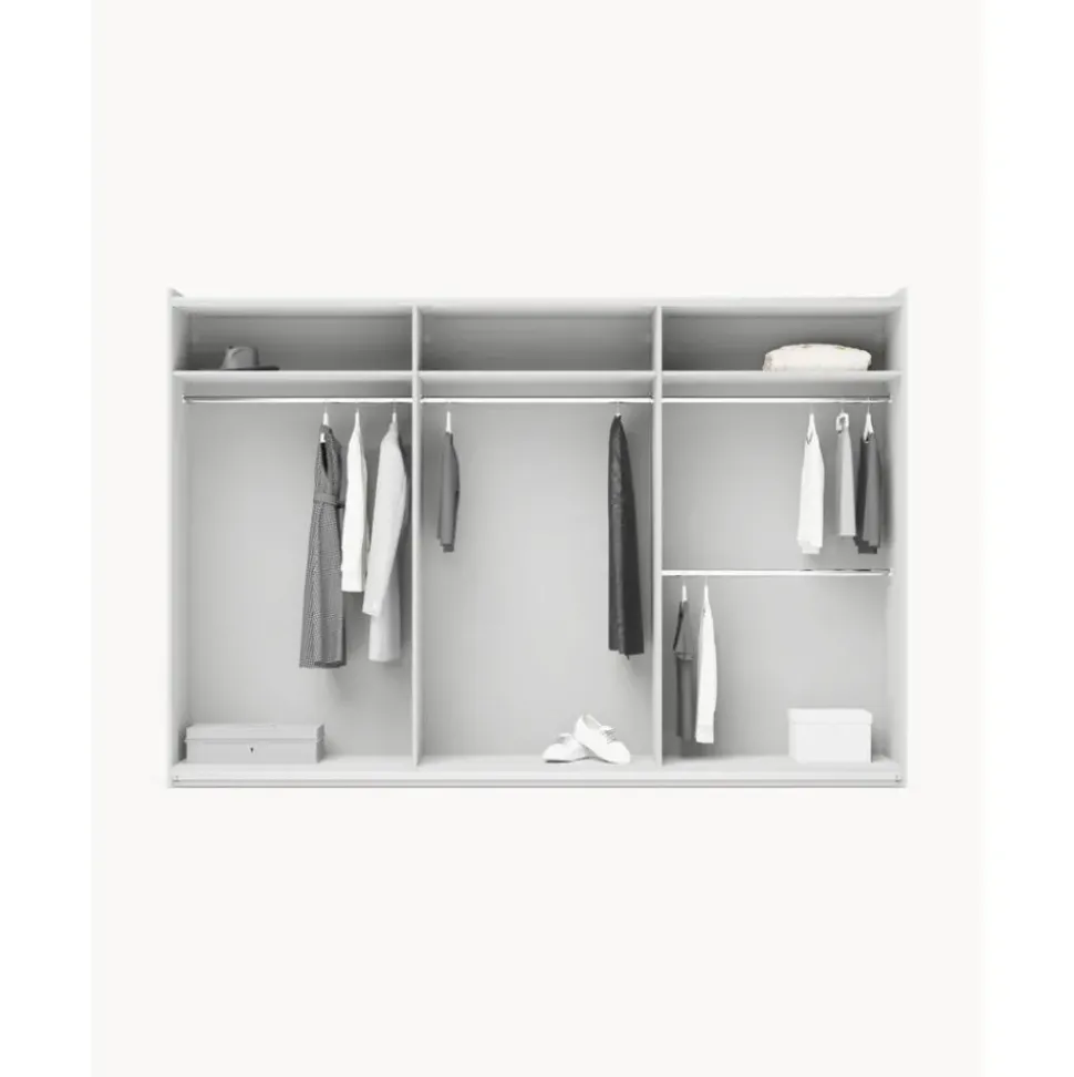 Armario Modular Leon, 3 Puertas Correderas (300 Cm), Diferentes Variantes