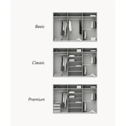 Armario Modular Leon, 6 Puertas (300 Cm), Diferentes Variantes