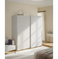 Armario Modular Leon, 2 Puertas Correderas (200 Cm), Diferentes Variantes