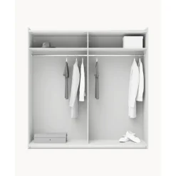 Armario Modular Leon, 2 Puertas Correderas (200 Cm), Diferentes Variantes