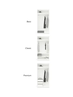 Armario Modular Leon, 2 Puertas (100 Cm), Diferentes Variantes