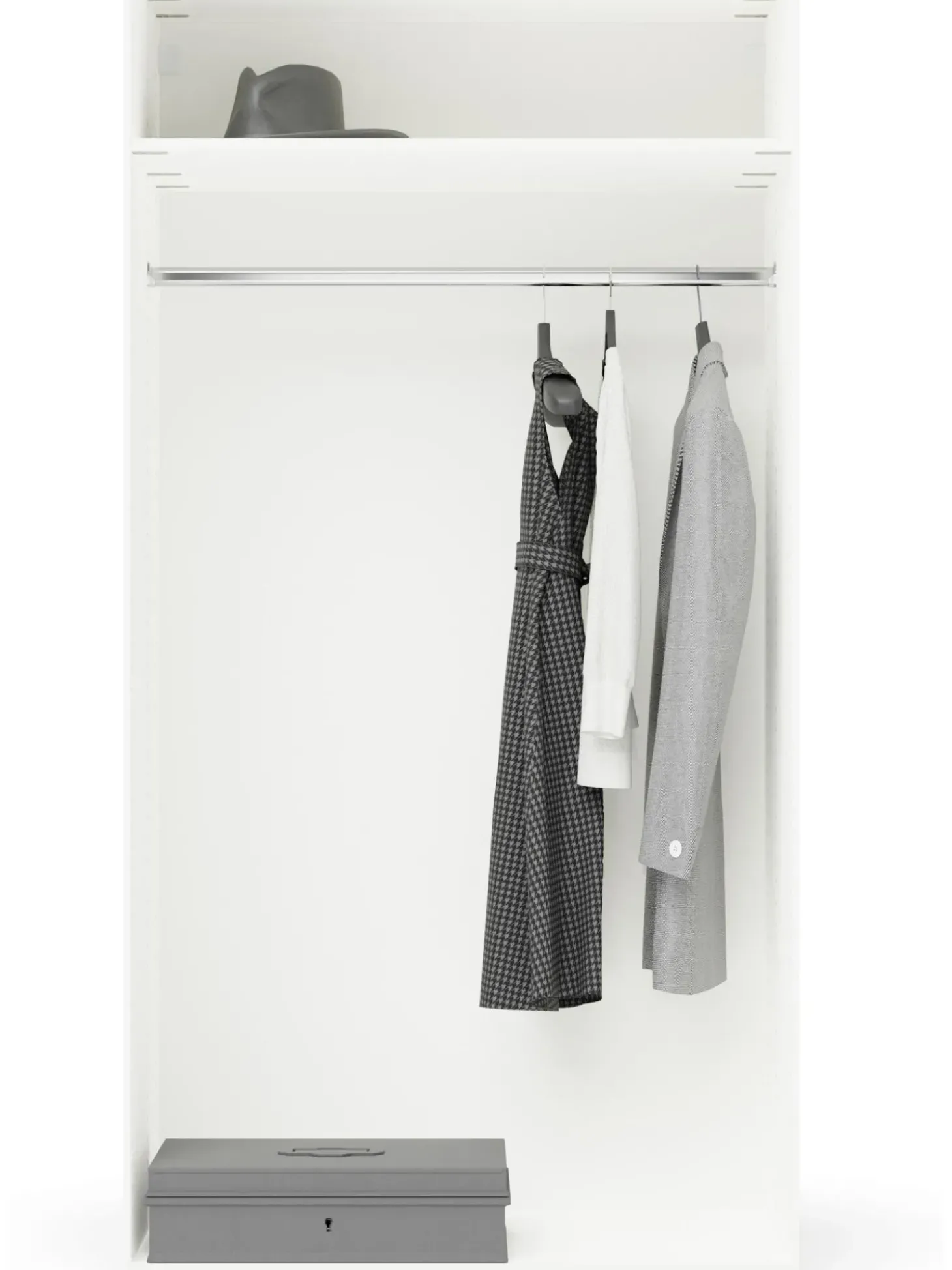 Armario Modular Leon, 2 Puertas (100 Cm), Diferentes Variantes