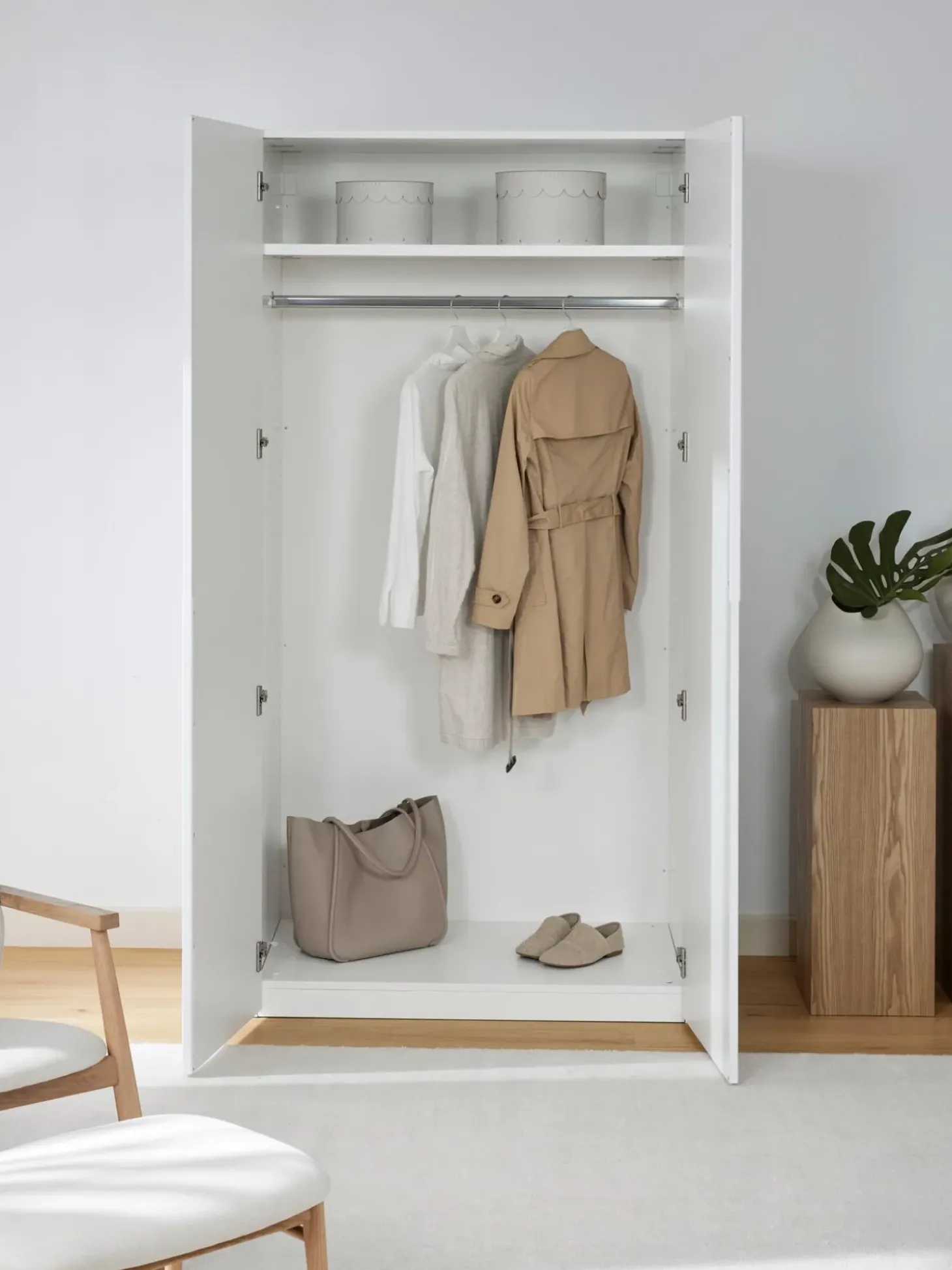 Armario Modular Leon, 2 Puertas (100 Cm), Diferentes Variantes