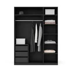 Armario Modular Leon, 3 Puertas (150 Cm), Diferentes Variantes