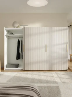 Armario Modular Simone, 3 Puertas Correderas (300 Cm), Diferentes Variantes