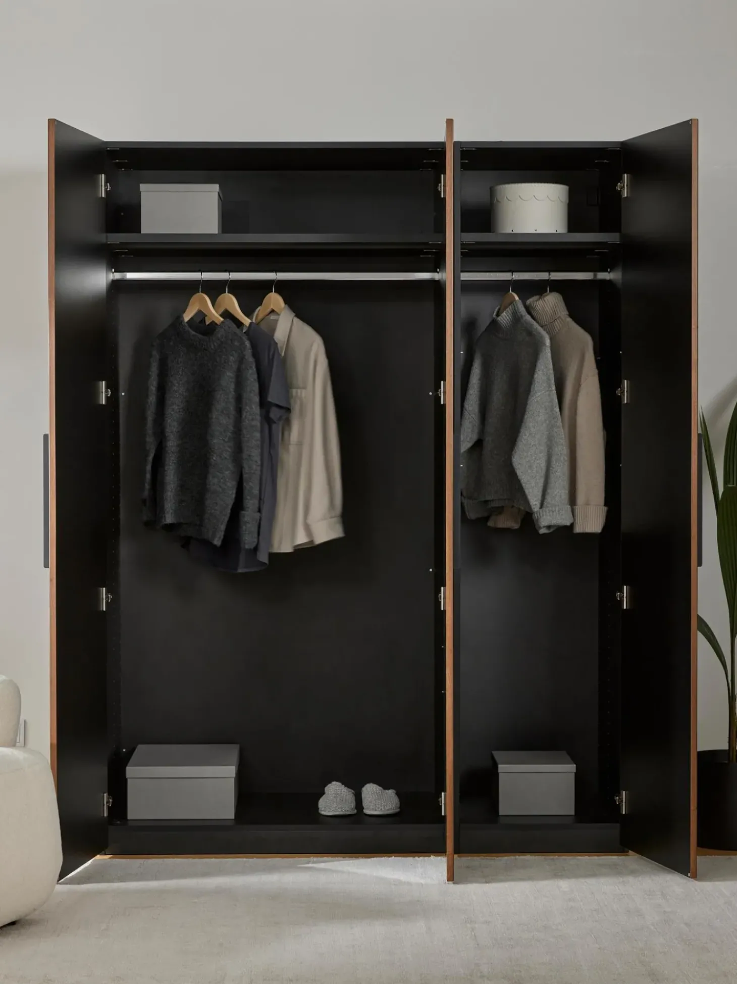 Armario Modular Simone, 3 Puertas (150 Cm), Diferentes Variantes