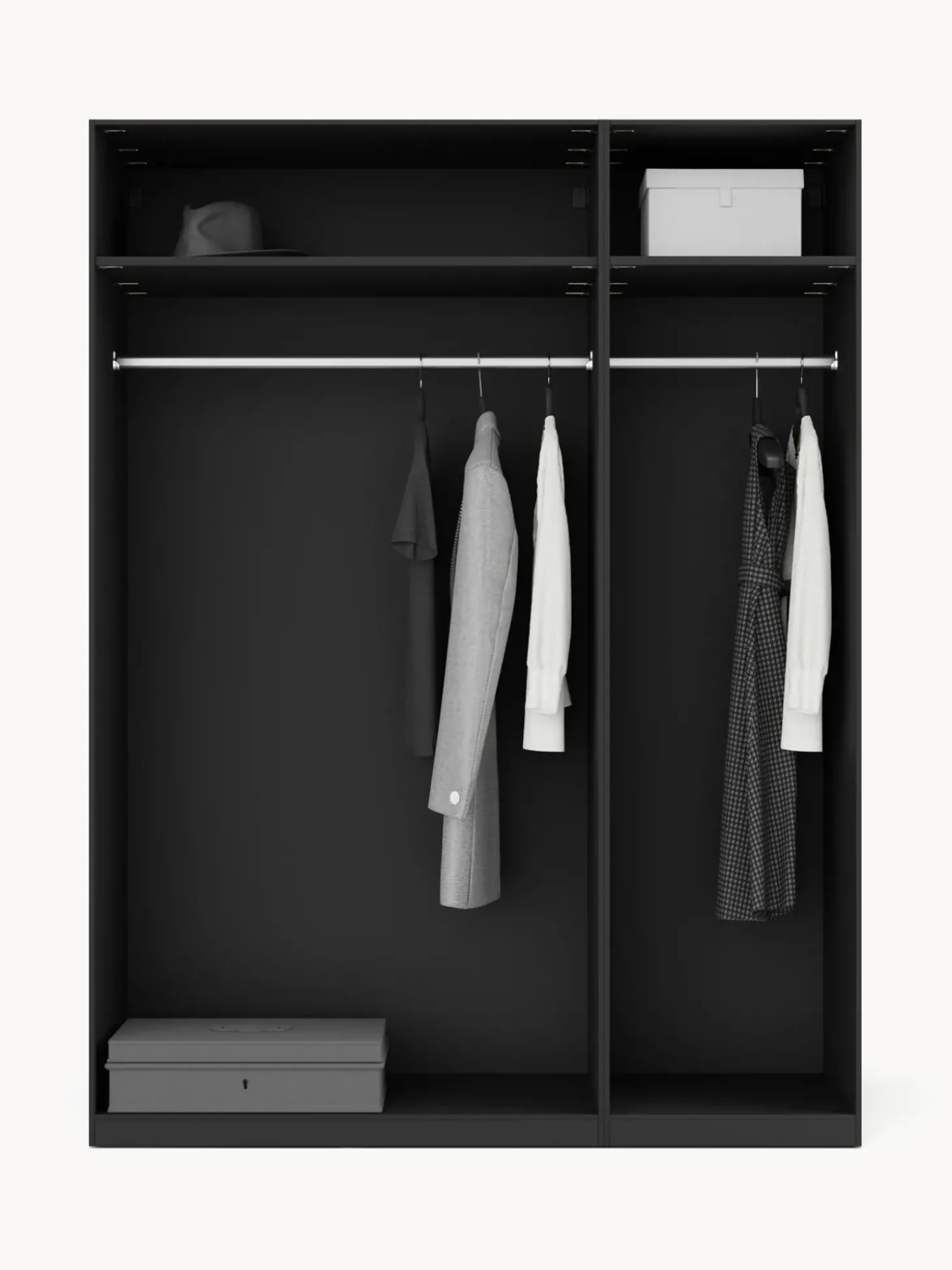 Armario Modular Simone, 3 Puertas (150 Cm), Diferentes Variantes