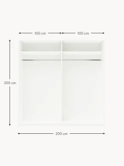 Armario Modular Simone, 4 Puertas (200 Cm), Diferentes Variantes